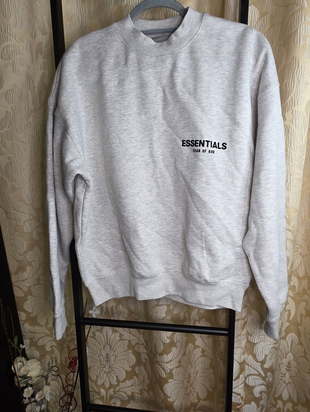 Essential Fear Of GOD Crewneck Women Sweater Sz XxS